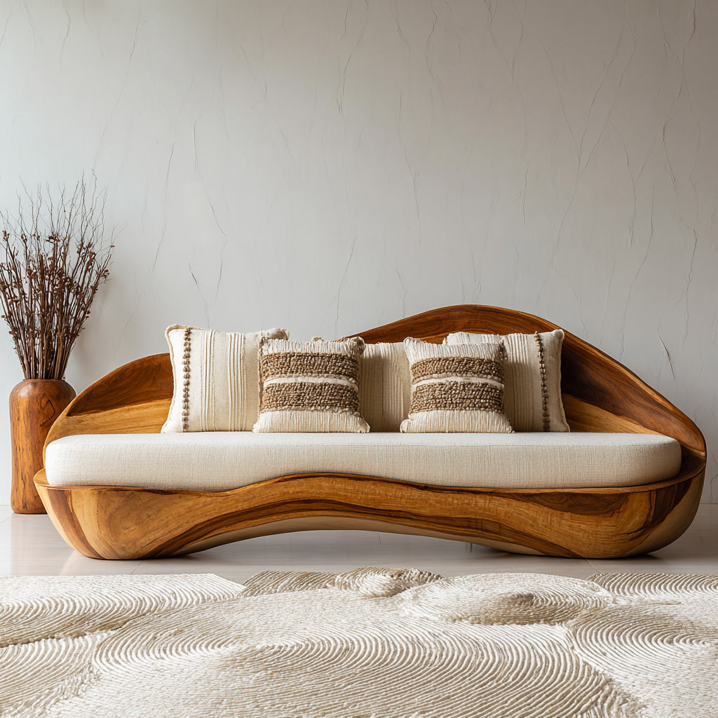 Dunecrest Solid Wood Live Edge Sofa